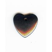 Hematite Charms Heart